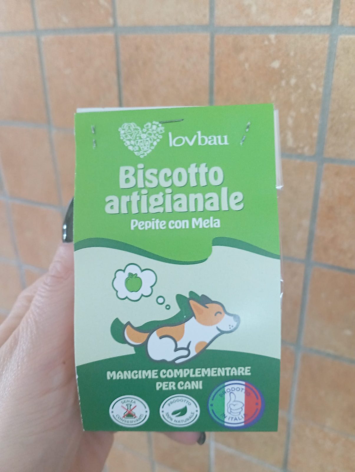 Biscotto artigianale Mela